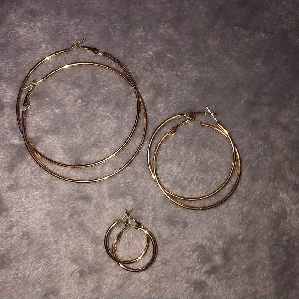 Hoop earrings